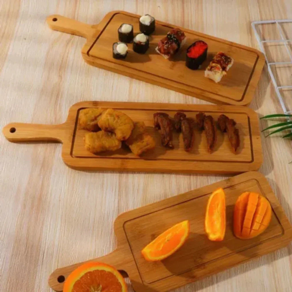 Planche à découper rectangulaire en bambou | Cuisine