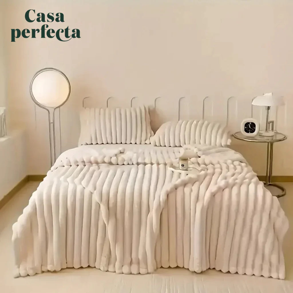 Couverture d’Hiver Classique Effet Nuage | Ultra Douce