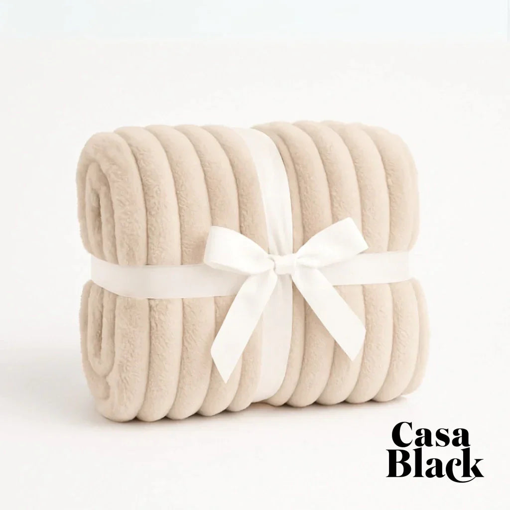 Couverture d’Hiver Classique Effet Nuage | Ultra Douce